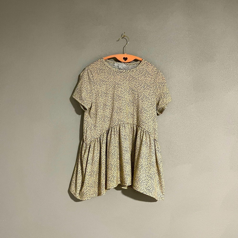 Leopard Print Flowy Top